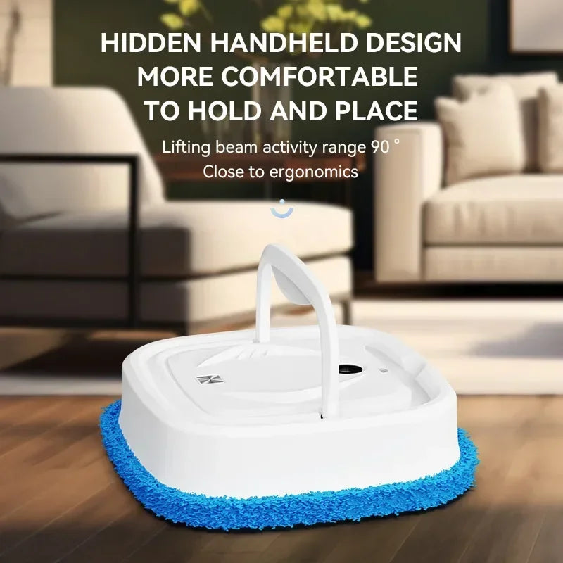 Steamova™ Electric Floor Mop & Sweeper – 3-in-1 Cleaning, Waxing & Humidifying