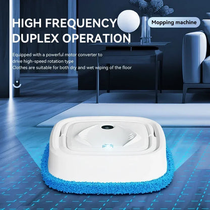 Steamova™ Electric Floor Mop & Sweeper – 3-in-1 Cleaning, Waxing & Humidifying