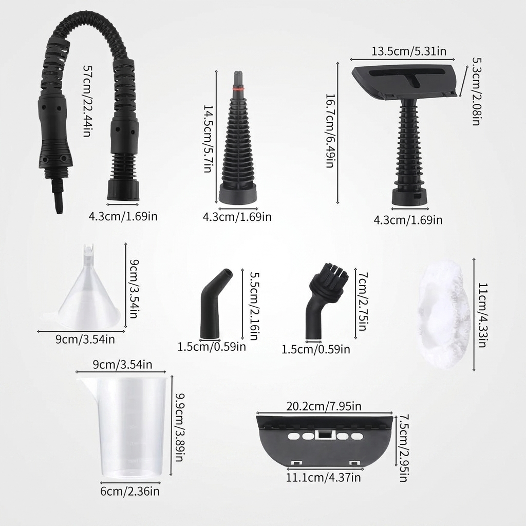 Steamova 12-Piece Accessory Kit